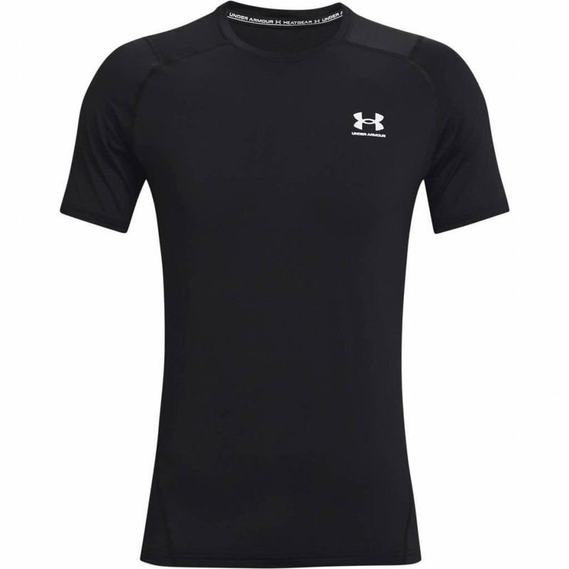 Under Armour HeatGear Fitted S heren t-shirt, zwart