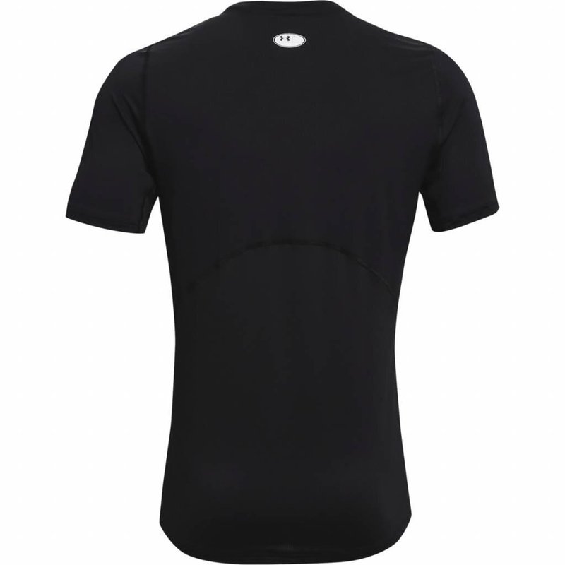 Under Armour HeatGear Fitted S heren t-shirt, zwart