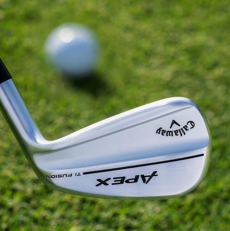 Callaway Apex Ti Fusion Plated heren ijzers, grafiet