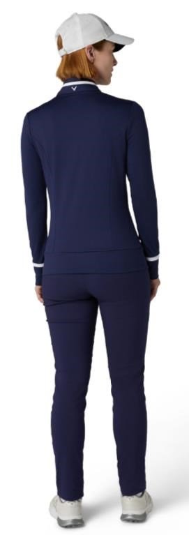 Callaway Thermal Long Sleeve Colourblock dames top, peacoat