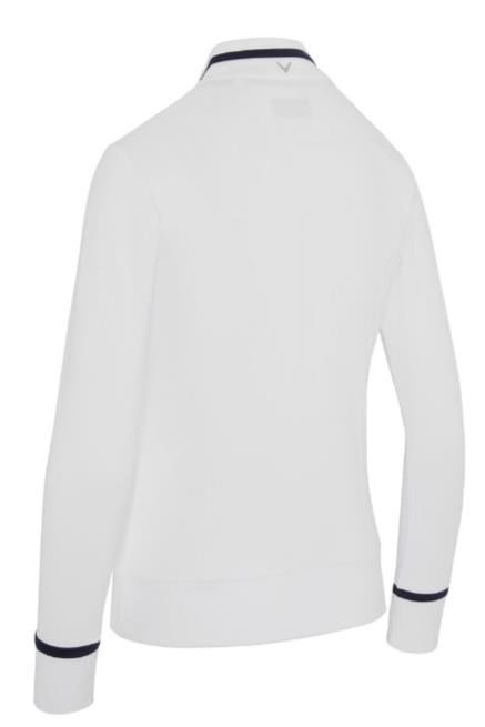 Callaway Thermal Long Sleeve Colourblock dames top, brilliant white