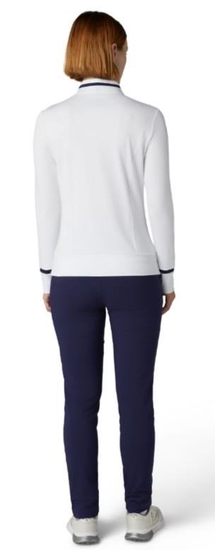 Callaway Thermal Long Sleeve Colourblock dames top, brilliant white