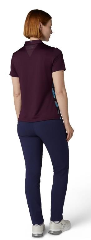 Callaway Stemmed Floral dames polo, potent purple