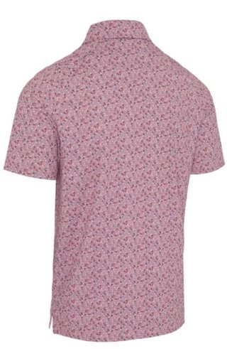 Callaway Novelty Confetti Print heren polo, mesa rose