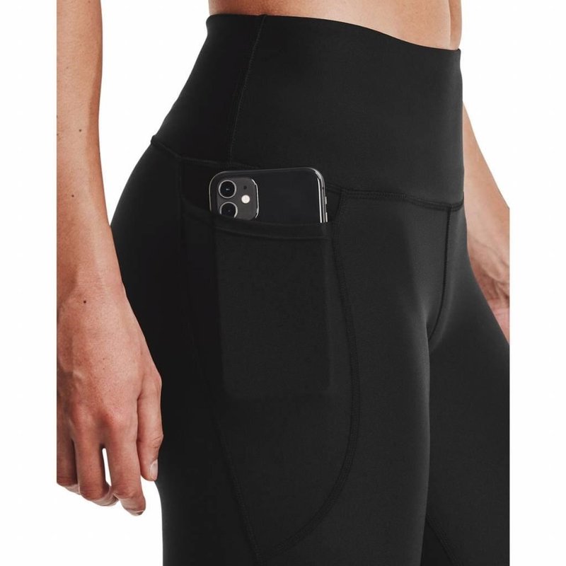 Under Armour HeatGear Armour Hi Ankle dames compressie leggings, zwart