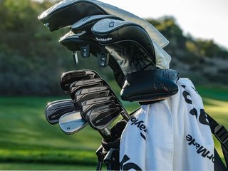 TaylorMade Qi Gunmetal Edition heren ijzers, staal