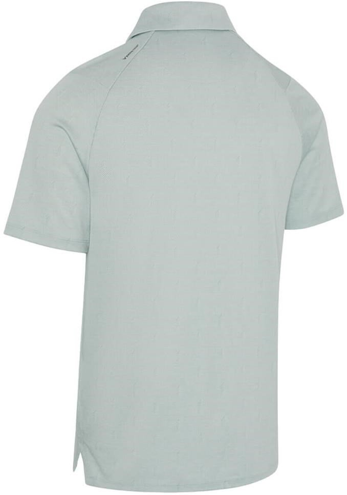 Callaway Chev Twill Jacquard heren polo, aquifer