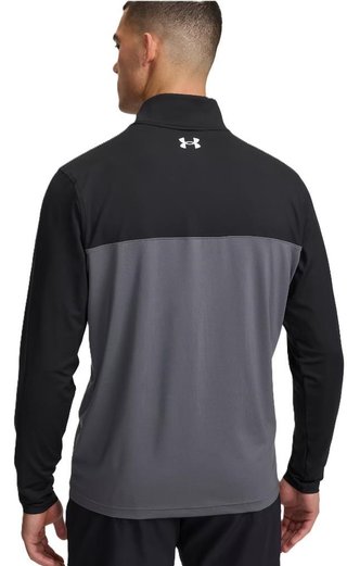 Under Armour T2G 1/4 Zip heren sweater, zwart/castlerock/wit