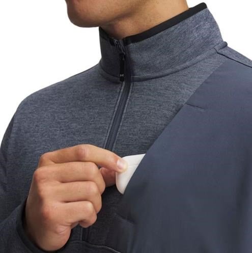 Under Armour Drive SweaterFleece 1/2 Zip heren sweatshirt, donkergrijs