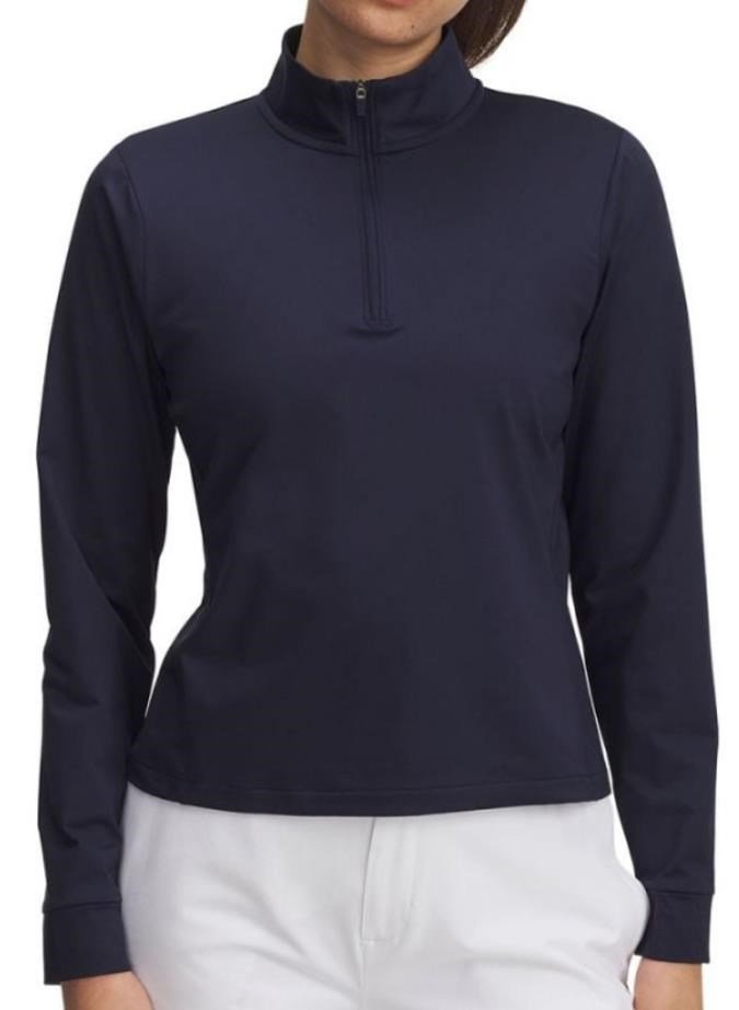 Under Armour Drive 1/4 Zip dames sweater, midnight navy