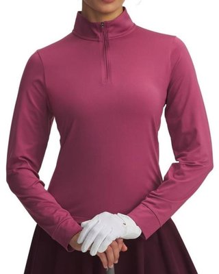 Under Armour Drive 1/4 Zip dames sweatshirt, fuchsia dark