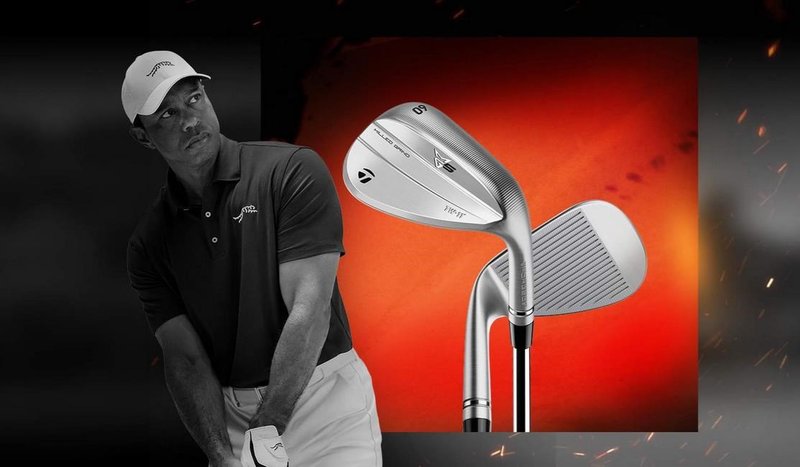 TaylorMade MG5 Tiger Woods Grind wedge, staal