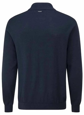 PING Dorset Quarter zip heren trui, navy