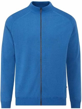 PING Murphy Lined full zip heren trui, tidal blue