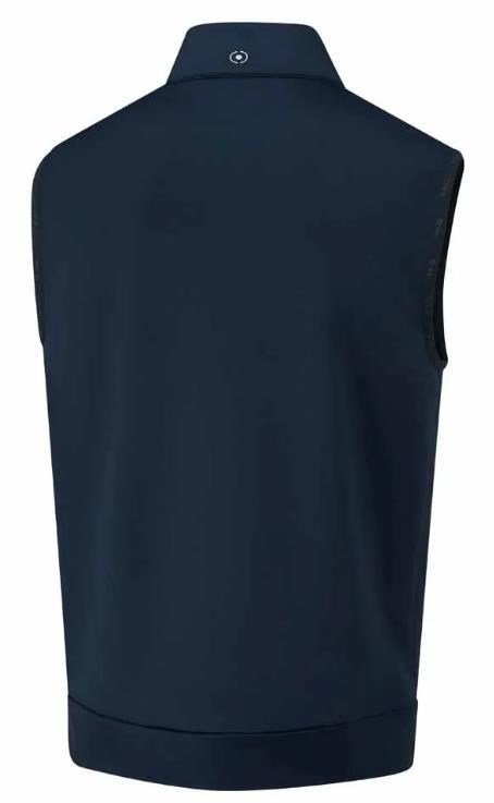 PING Aiden Hybrid fleece heren vest, navy