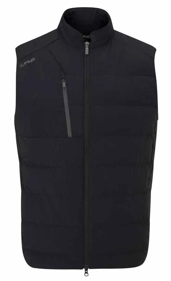 PING Norse Cocoon insulated PrimaLoft® heren vest, zwart