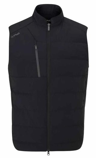 PING Norse Cocoon insulated PrimaLoft® heren vest, zwart