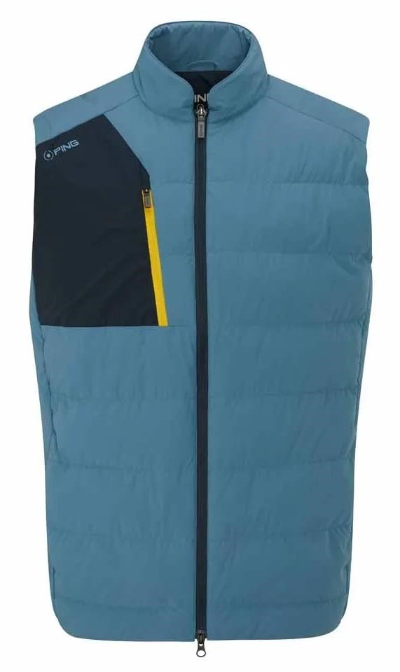 PING Norse Cocoon insulated PrimaLoft® heren vest, blue fusion/navy