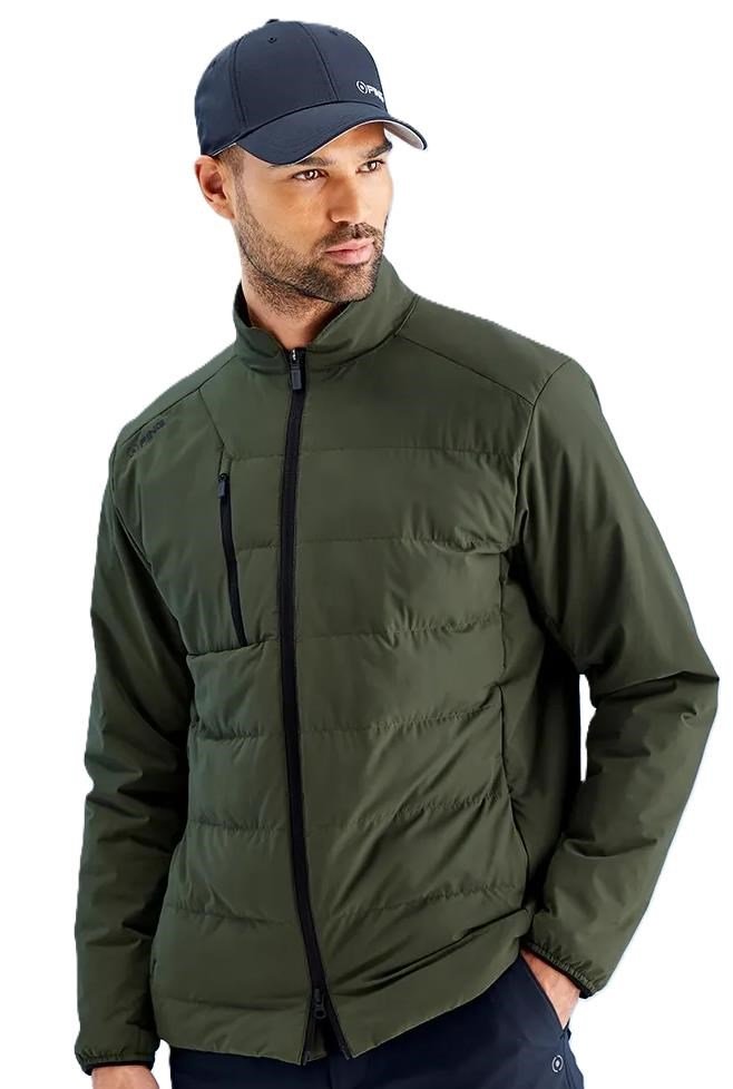 PING Norse Cocoon insulated PrimaLoft® heren jack, dark olive