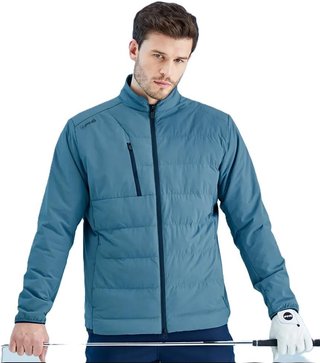 PING Norse Cocoon insulated PrimaLoft® heren jack, blue fusion