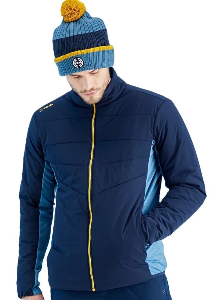 PING Magnitude Insulated hybrid heren jack, navy/blue fusion