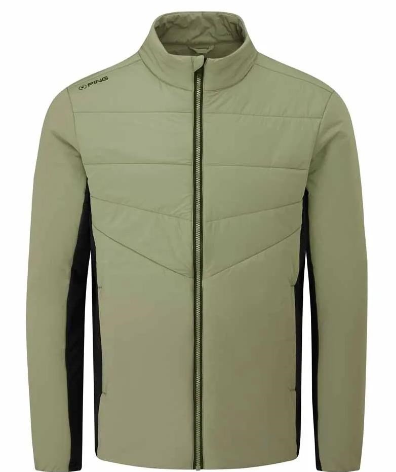 PING Magnitude Insulated hybrid heren jas, lichen/zwart