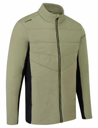 PING Magnitude Insulated hybrid heren jas, lichen/zwart