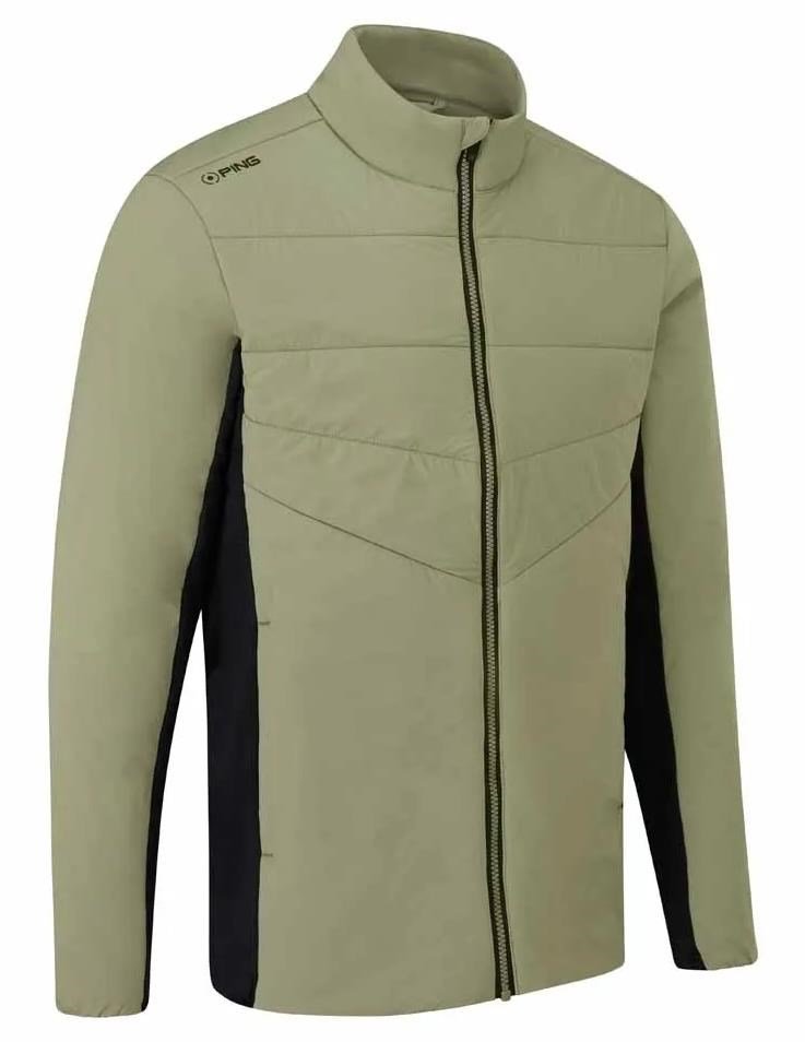 PING Magnitude Insulated hybrid heren jas, lichen/zwart