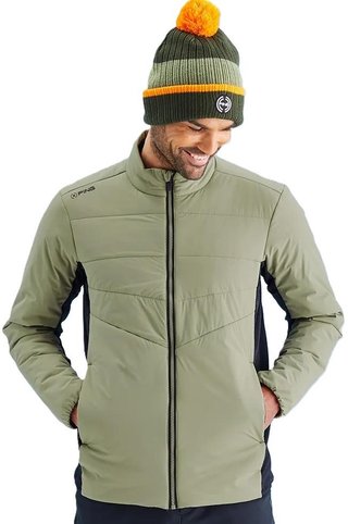 PING Magnitude Insulated hybrid heren jas, lichen/zwart