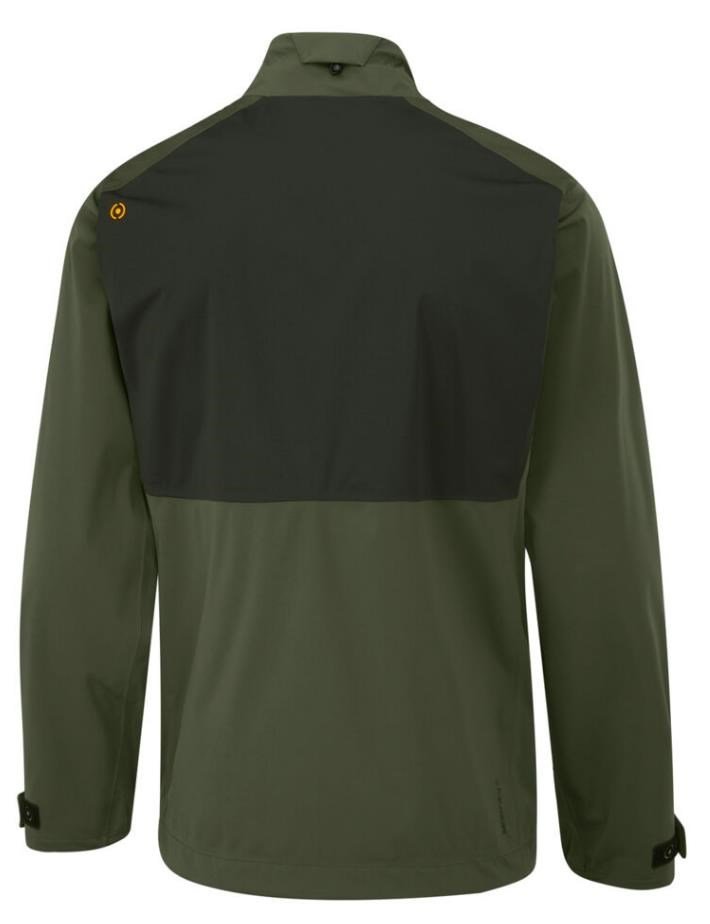 PING Impervious Waterproof heren jack, dark olive/black