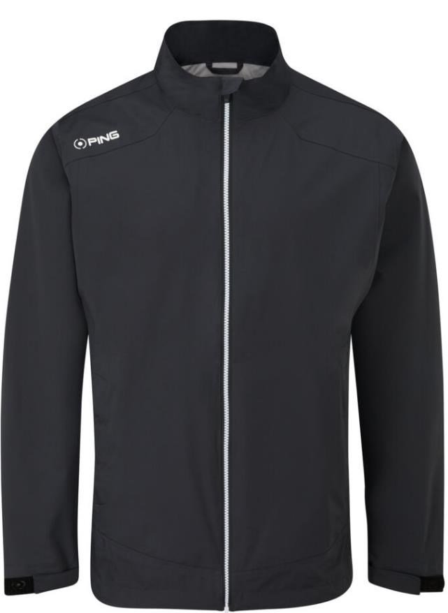 PING AquaDrive Waterproof heren jack, zwart