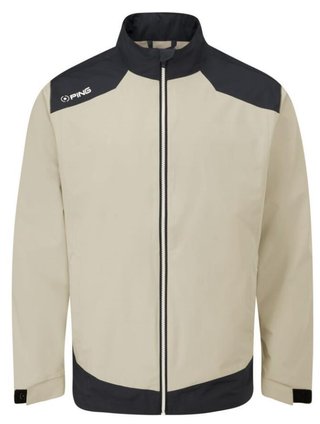 PING AquaDrive Waterproof heren jack, willow/black