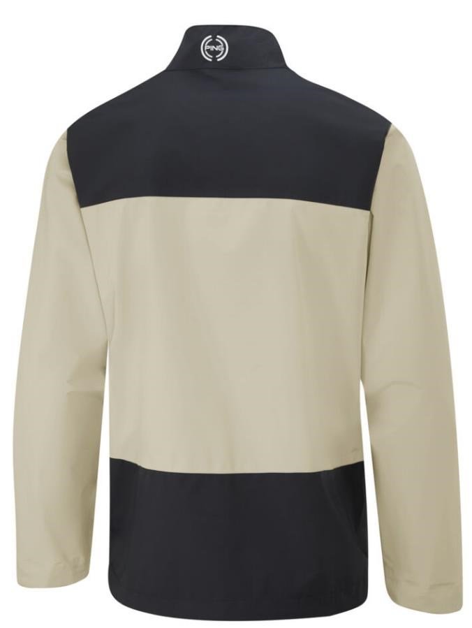 PING AquaDrive Waterproof heren jack, willow/black