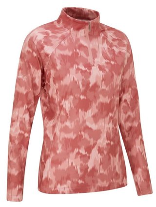 PING Jasmine Printed Long Sleeve dames top, rose multi