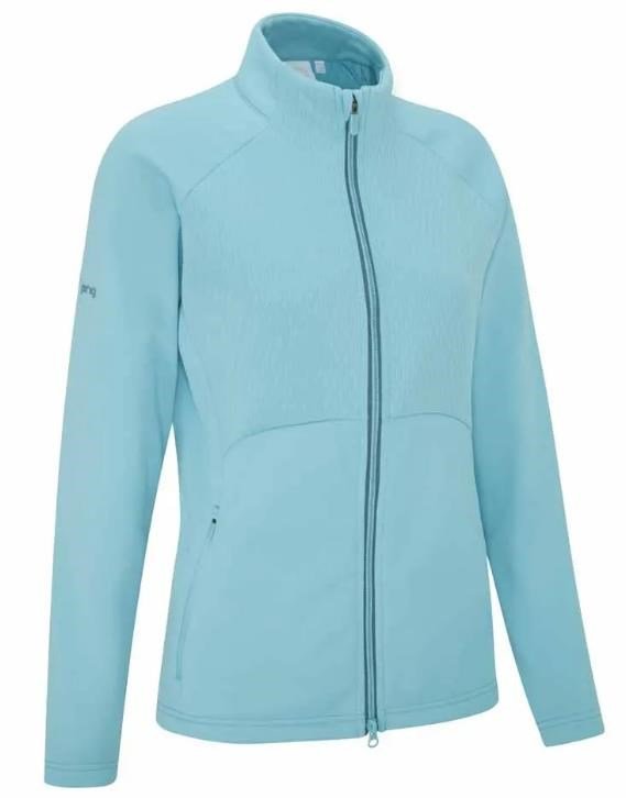 PING Catherine Full Zip Fleece dames sweatshirt, oasis