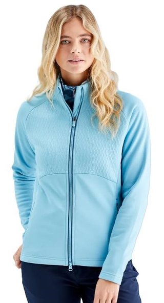 PING Catherine Full Zip Fleece dames sweatshirt, oasis