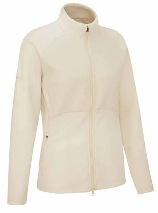 PING Catherine Full Zip Fleece dames sweater, chalk