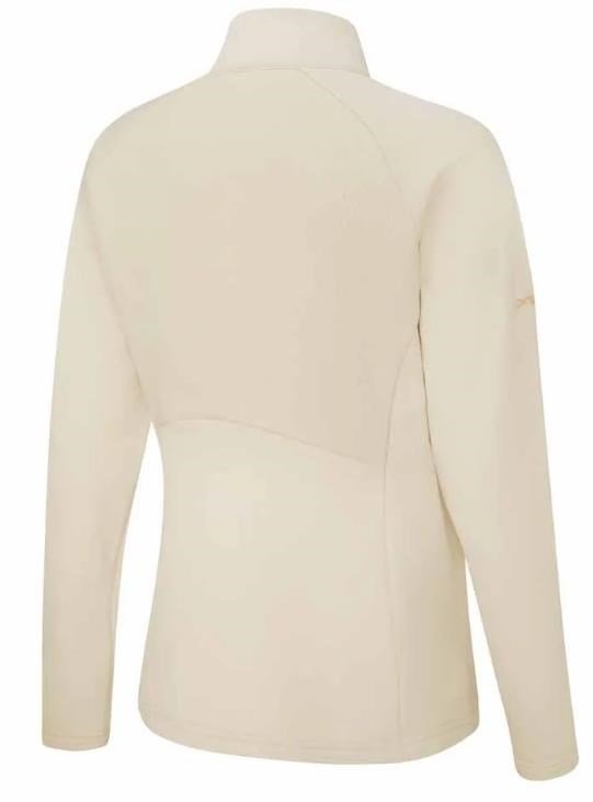 PING Catherine Full Zip Fleece dames sweater, chalk