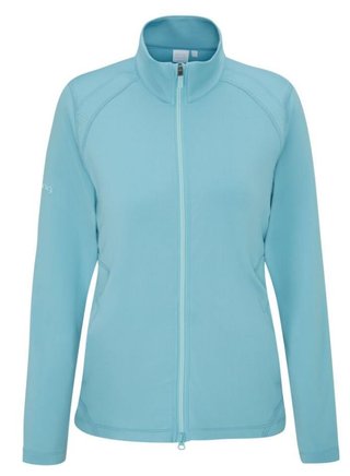 PING Eda Lightweight Full Zip dames jack, oasis