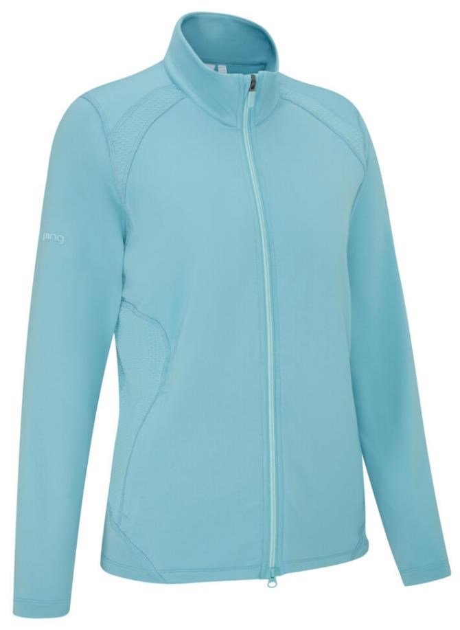 PING Eda Lightweight Full Zip dames jack, oasis