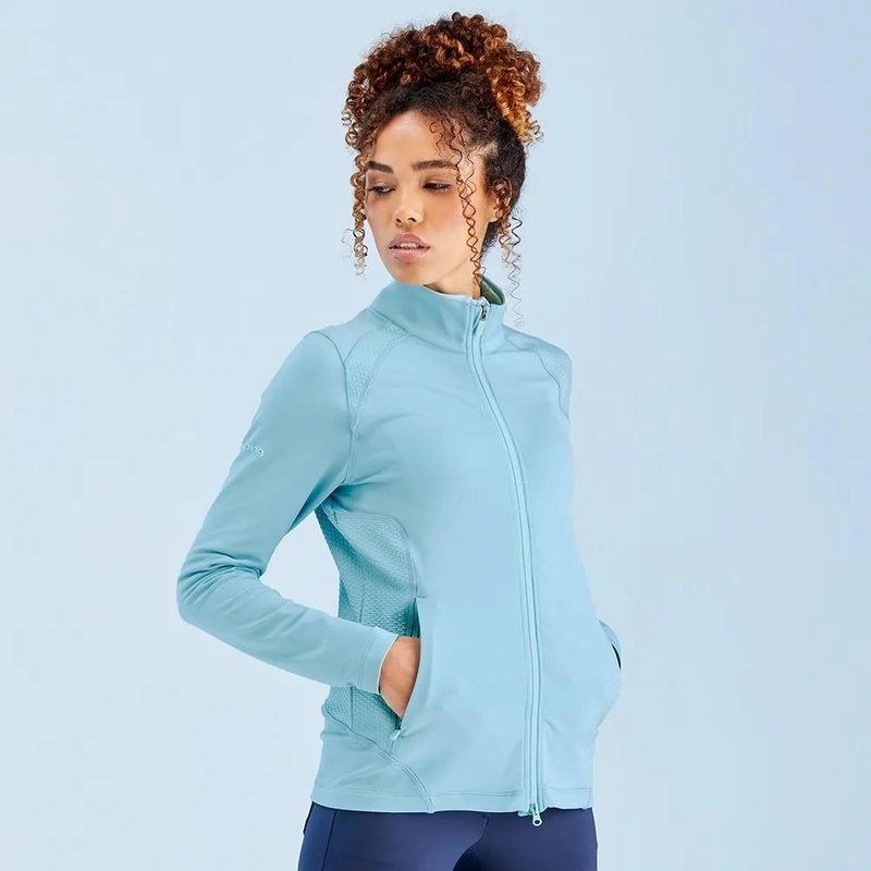 PING Eda Lightweight Full Zip dames jack, oasis