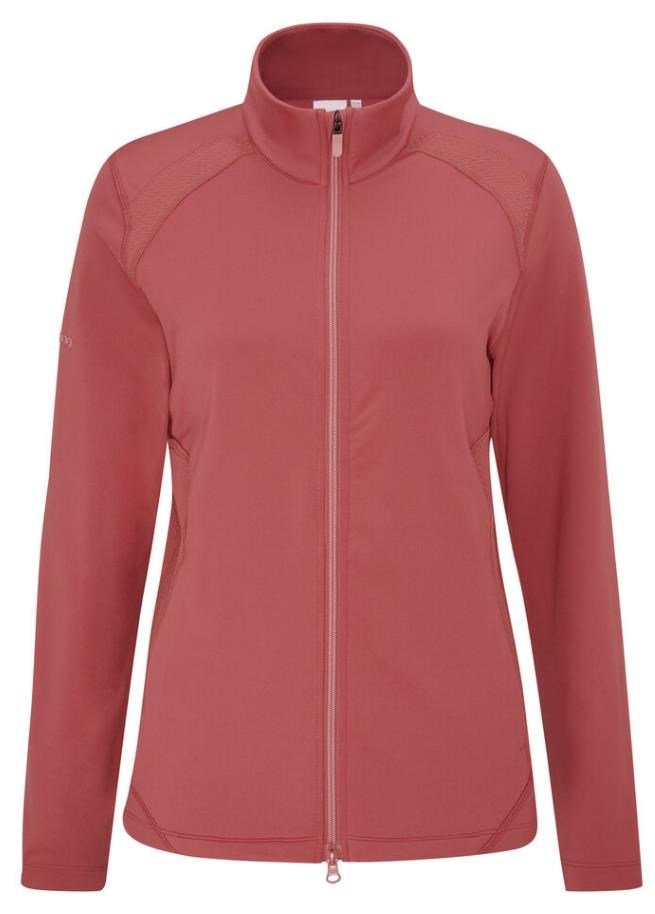 PING Eda Lightweight Full Zip dames jack, rose