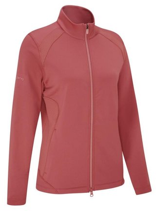 PING Eda Lightweight Full Zip dames jack, rose