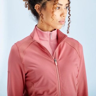 PING Eda Lightweight Full Zip dames jack, rose