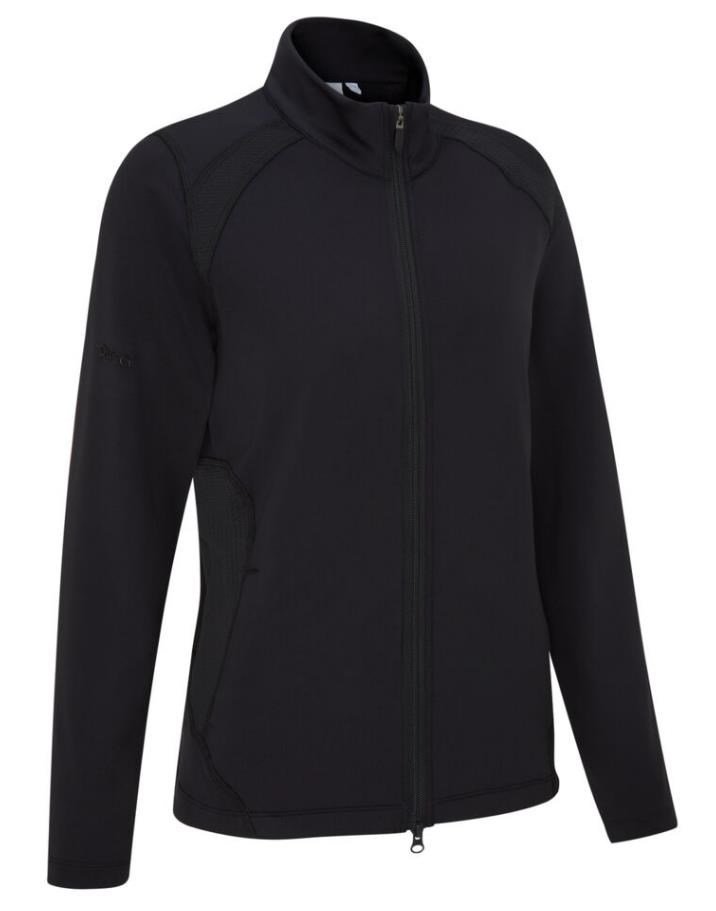 PING Eda Lightweight Full Zip dames jack, zwart