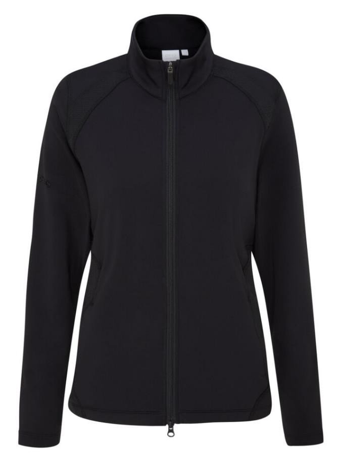 PING Eda Lightweight Full Zip dames jack, zwart