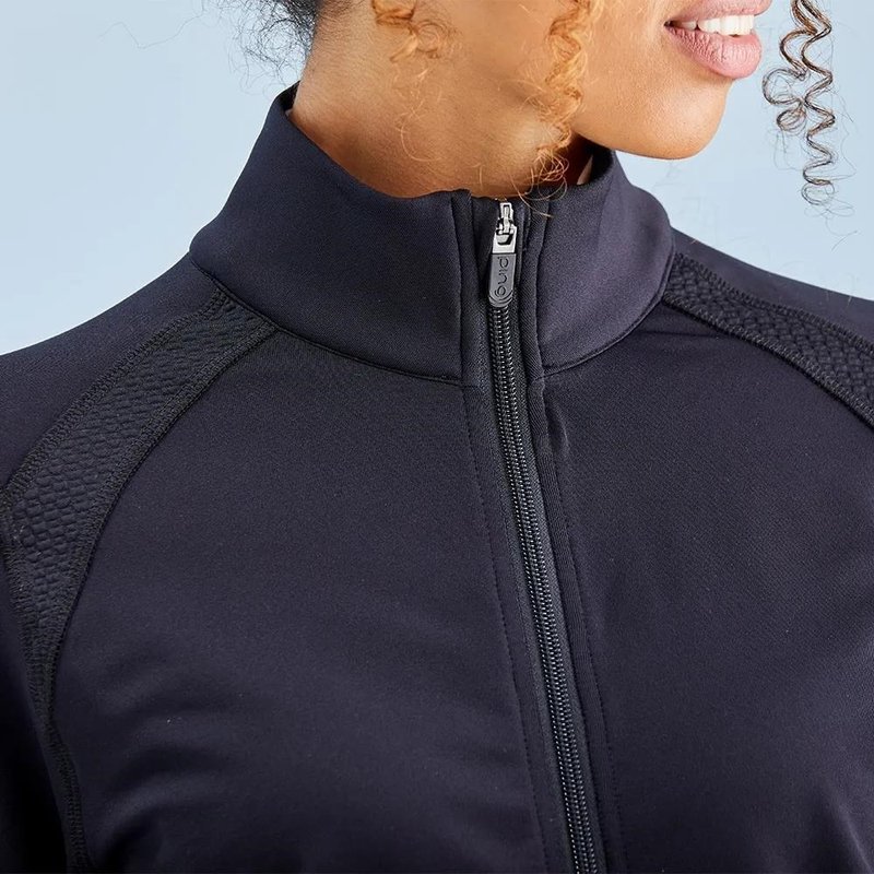 PING Eda Lightweight Full Zip dames jack, zwart