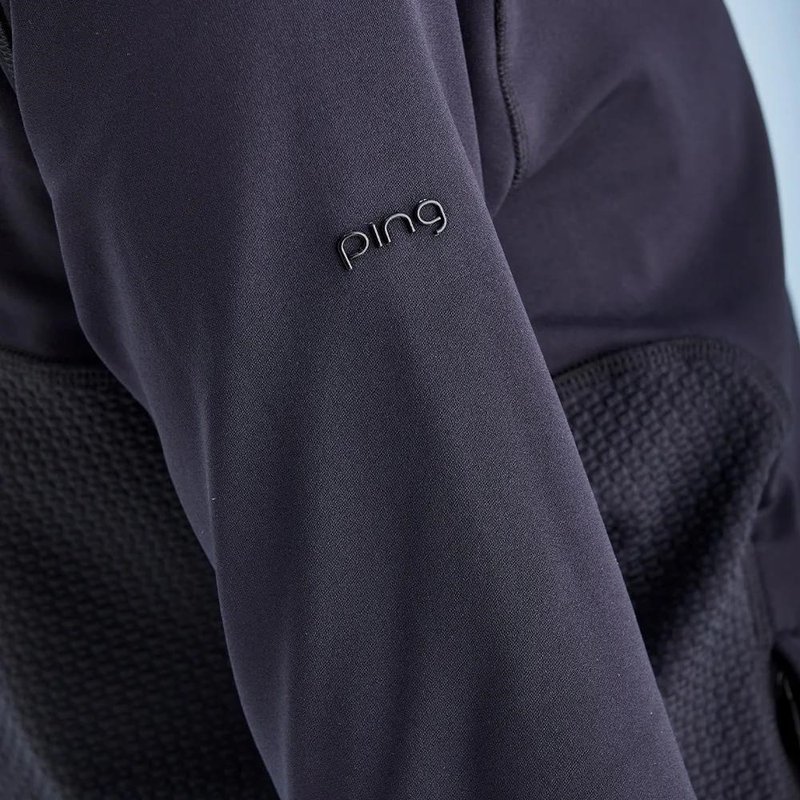 PING Eda Lightweight Full Zip dames jack, zwart