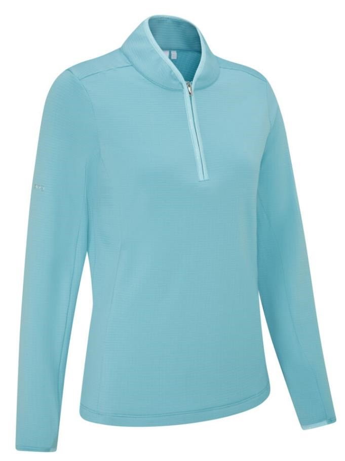 PING Abigale Performance Fleece dames sweatshirt, oasis