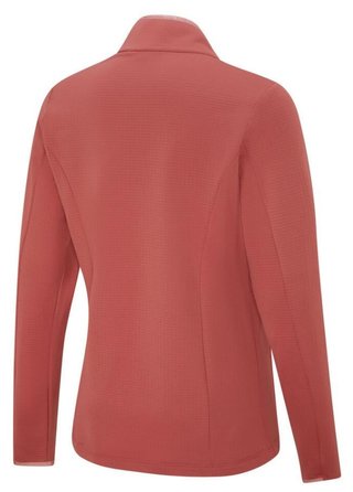 PING Abigale Performance Fleece dames sweatshirt, rose